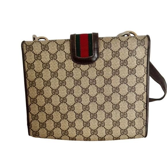 Gucci GG canvas web 1973 should bag - Picture 7 of 16